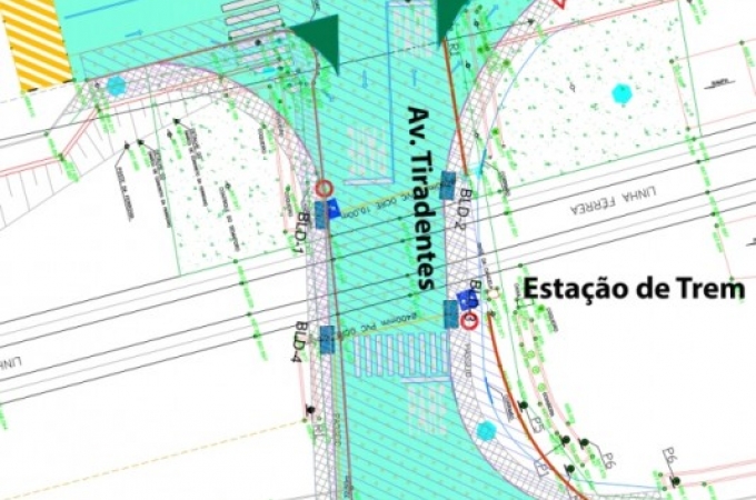 Mapa - Obra Tiradentes