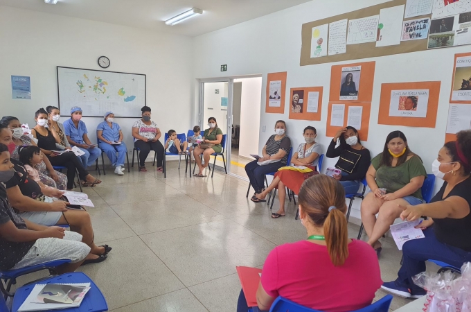 Roda de conversa violência contra a mulher CRAS Santo Antônio